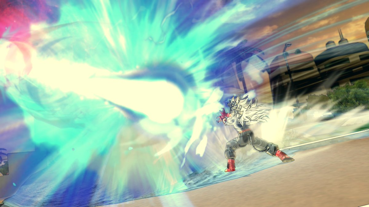 Little scrapped idea: Originally i was gonna give Koryu ssj4 but i didnt know how to pull it off so here are some screenshots of it and One cool one of ssj5 
#ScrappedIdea #Xenoverse2