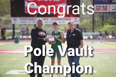 Congratulations Tomas Gonzalez on winning the pole vault at Licklider Relays!

#weareblairoaks