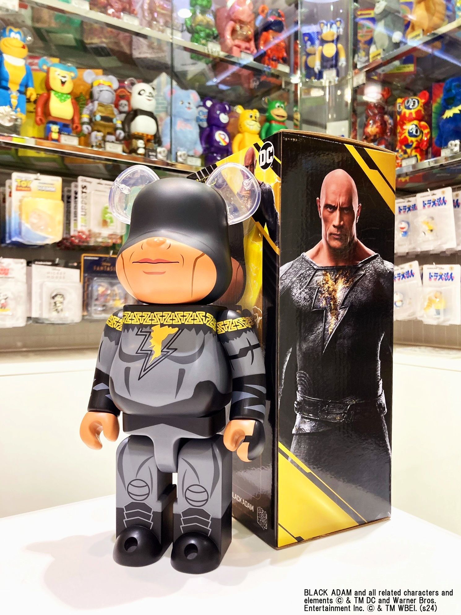 BE@RBRICK BLACK ADAM 400％（株式会社メディコム・トイ on X 