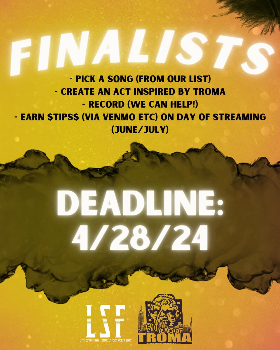 Check it out! My wife @CatalinaQuerida is making this happen with @Troma_Team ! If you or anyone you know is a stage performer, go ahead and get some submissions into this and be featured in the very 1st TROMALESQUE!