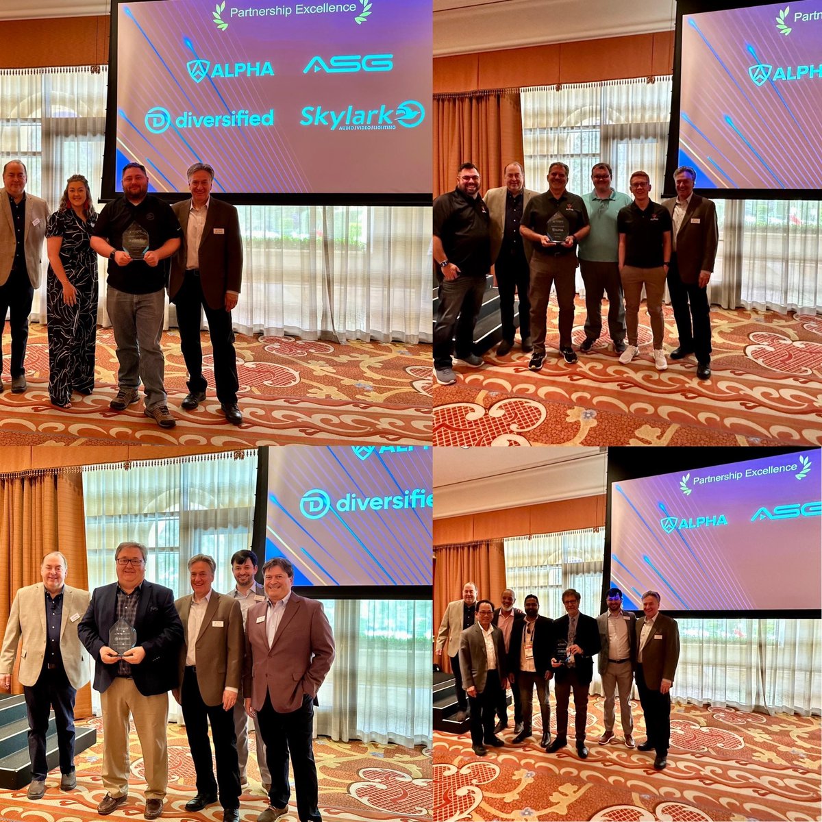Imagine_Comms's tweet photo. We're pleased to recognize partners who go above and beyond to deliver exceptional solutions to our customers. Congratulations to the winners of our @NABShow Channel Partner Awards:
🏆@Beck_TV @Alpha_X_us @AdvSystemsGroup @DiversifiedUS @SkylarkAV @KeyCodeMedia #AdDigital @CTIAV https://t.co/VX3nfDaZEF