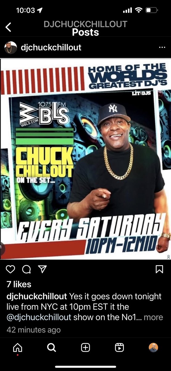 @djchuckchillout yessss I’m. Classic right now.