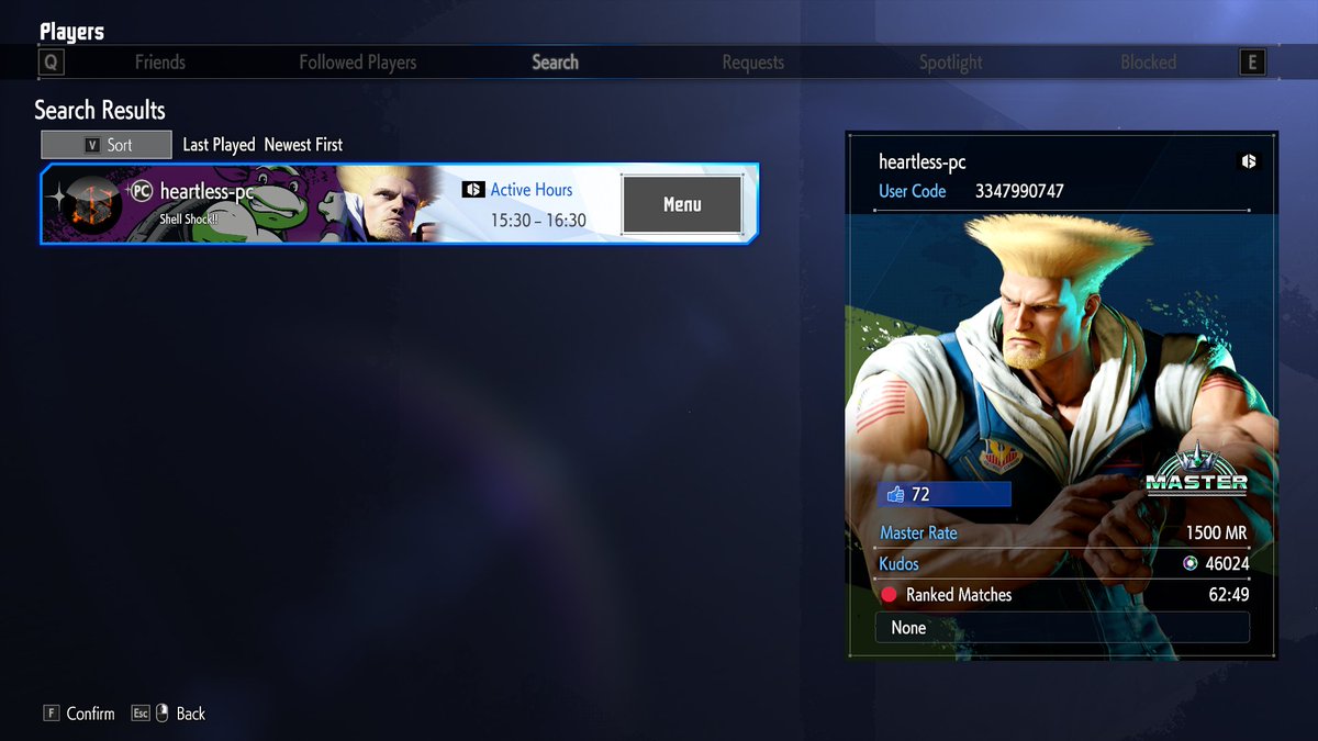 On a Personal Win my first ever charge character into Masters!!!! Respect The Booms!!!