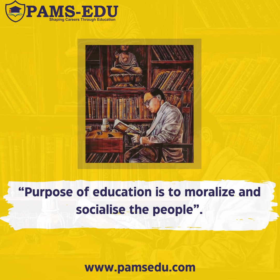 Dr. Babasaheb Ambedkar #Freedom #MindLiberation #ambedkarquotes #pamsedu #educationforall #mumbai #universities #distancelearning