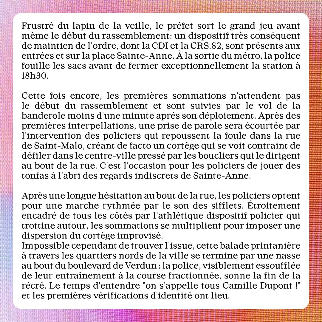 CCDDC35's tweet photo. 📣 Le lapin passe les cloches sifflent

Retour sur le rassemblement du 4 avril 1/2 https://t.co/z2ouV4AeHN