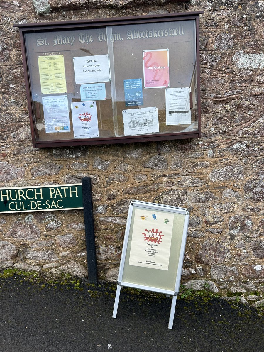 shaz1childrenme's tweet image. Brilliant #MessyChurch at Abbotskerswell on Thursday - team led by 91 year old wonderful Pat - with two other Pats. #NeverTooOld #IGEN 
@CofEDevon