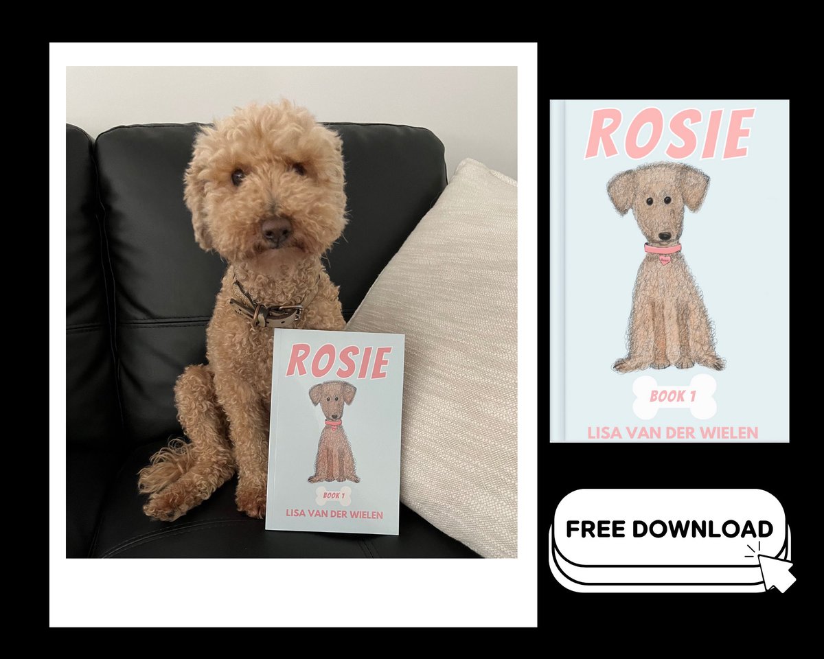 #kindle #book #books #lisavdw #kidsbook #dogbook  #childrensbooks #chapterbook #poodle #dog #dogs #compost #greenwaste #teach #teacher #teaching #free 

🇺🇸 
amazon.com/Rosie-Book-Lis…
🇬🇧 
amazon.co.uk/Rosie-Book-Lis…
🇦🇺 
amazon.com.au/gp/aw/d/B0CY46…