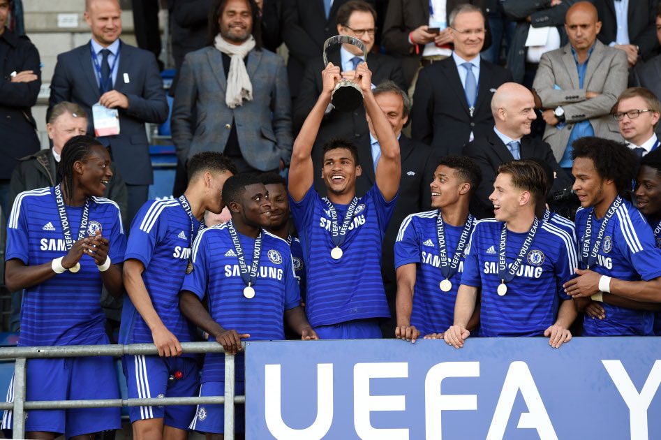 13th April 2015, Chelsea won the UEFA Youth League with a 3-2 win over Shakhtar Donetsk in the final. A brace from captain @izzyjaybrown and then a goal from @DomSolanke #CFC #UYL