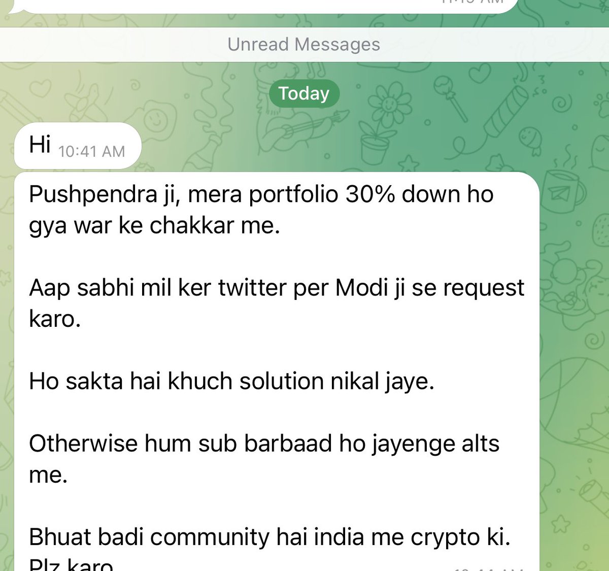 pushpendrakum's tweet photo. What should I reply her? https://t.co/nWJMY0bTtu