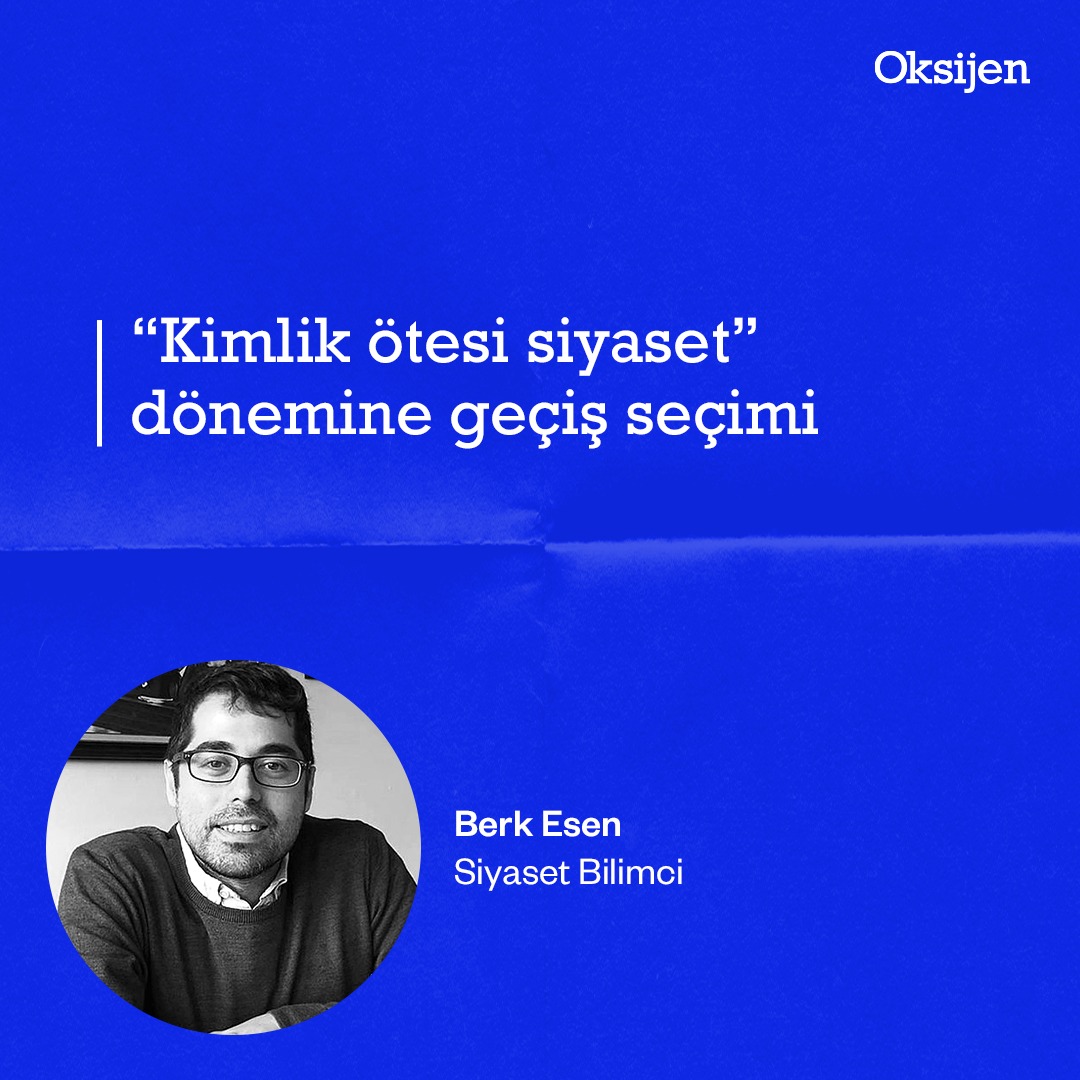 🔒Siyaset bilimci Berk Esen de yeni tabloda parlamenter sisteme dönüş çağrılarının daha sık gündeme geleceğini düşünenlerden. Bu seçimin önemli kapılar açacağına inanıyor. İlke Gürsoy’un röportajı gazeteoksijen.com/secim-2024/kim…