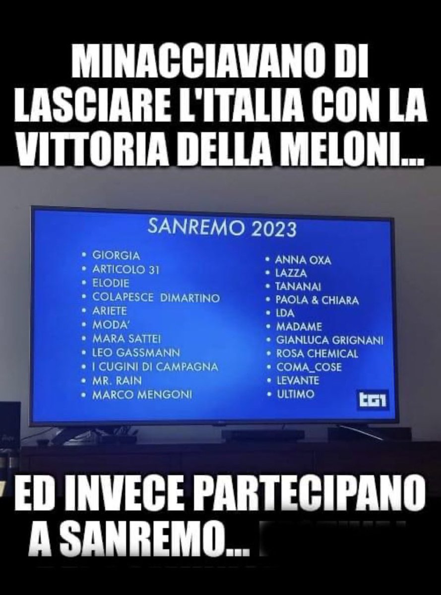 BUONA DOMENICA ITALIANI OGGI NON PARLIAMO DI POLITICA MA DELL'INFAME FEDIFRAGO