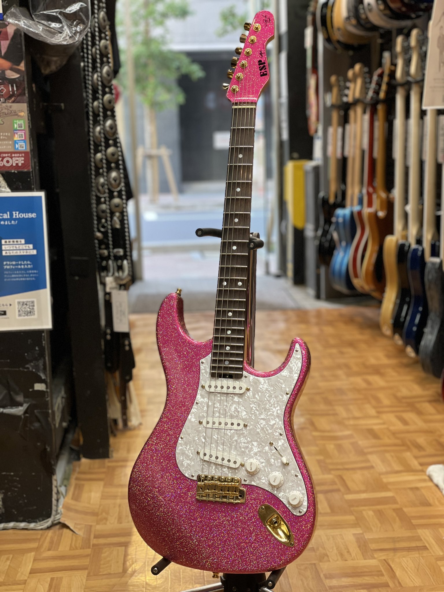 ラウルESP SNAPPER Ohmura Custom /R 新品同様 SNAPPER Ohmura Custom -Royal Silver- #E7980242 | 【クロサワ