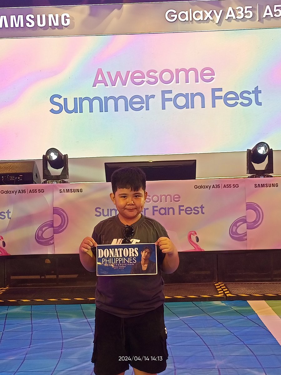 Here for #DonnyPangilinan 💙

#AwesomeSummerFanFest #CreateAwesome
