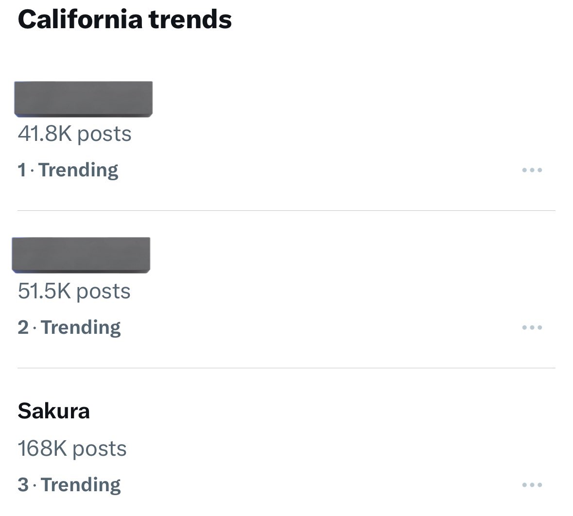 Sakura is currently trending at #3 on California Twitter 

SAKURA To The World
#LESSERAFIMatCOACHELLA #FIMCHELLA #SAKURA #LE_SSERAFIM #Coachella     #Coachella2024   

#LE_SSERAFIM #르세라핌 
#宮脇咲良 #사쿠라 #SAKURA #ックラ