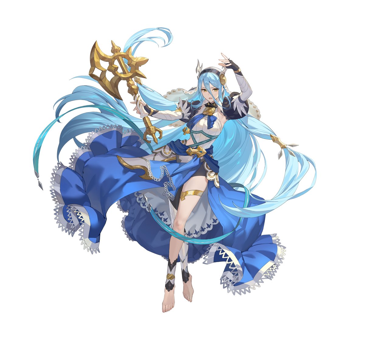 Meet Azura: Song's Reflection from the #FireEmblem Fates games. A princess of Nohr who was raised in Hoshido. Her song echoes across the battlefield, with her faith in Corrin granting her strength. #FEHeroes guide.fire-emblem-heroes.com/en-US/11001003…
