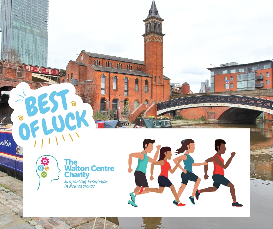 WaltonCentre's tweet photo. 👟 Good luck to all of our runners in the #ManchesterMarathon today!

We are rooting for you, you've got this 💪💙 https://t.co/wna80L18lE