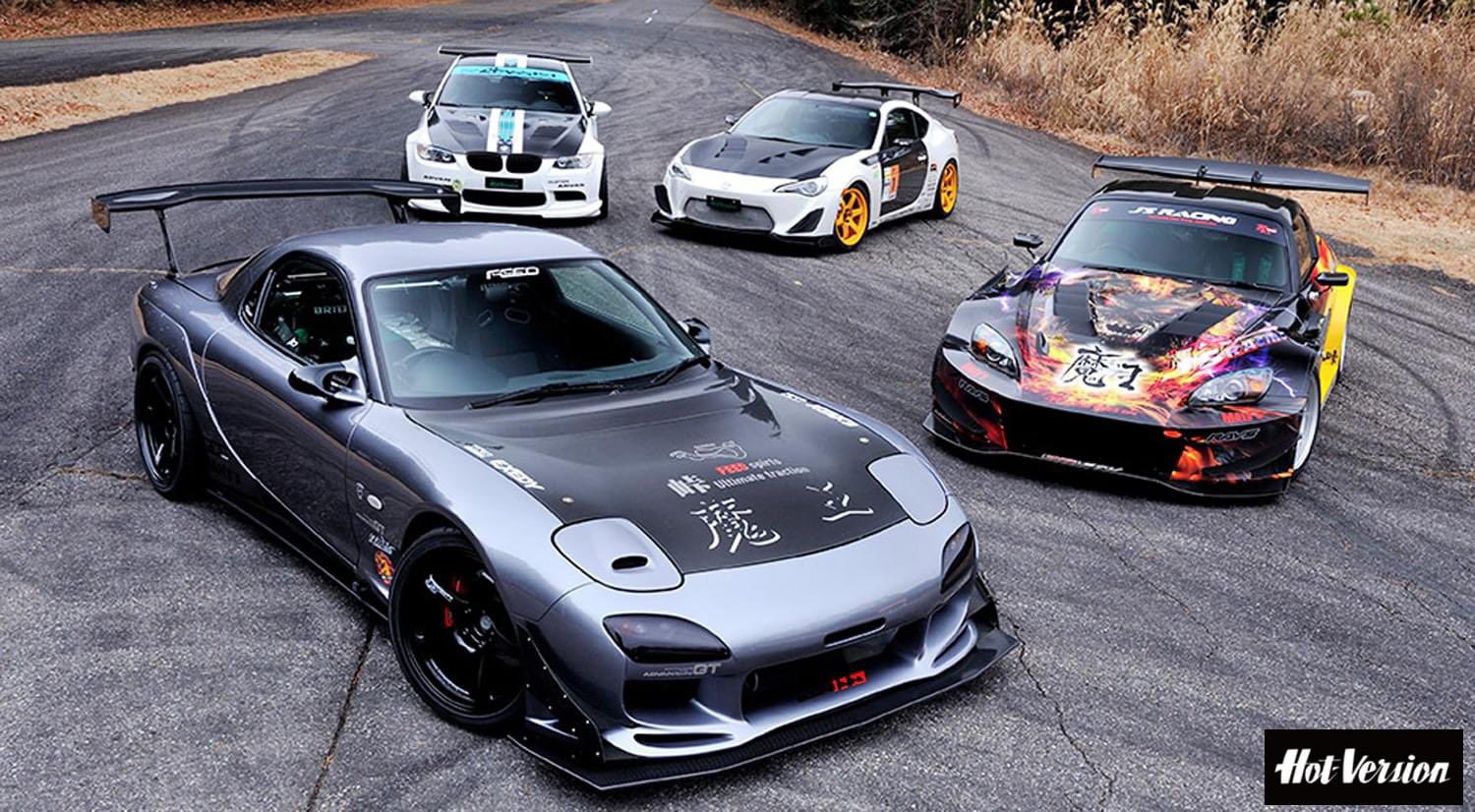ignition model 1/18 FEED RX-7 FD3S 魔王 Ignition Model 1:18 Mazda FEED RX-7 (FD3S) 魔王 Black