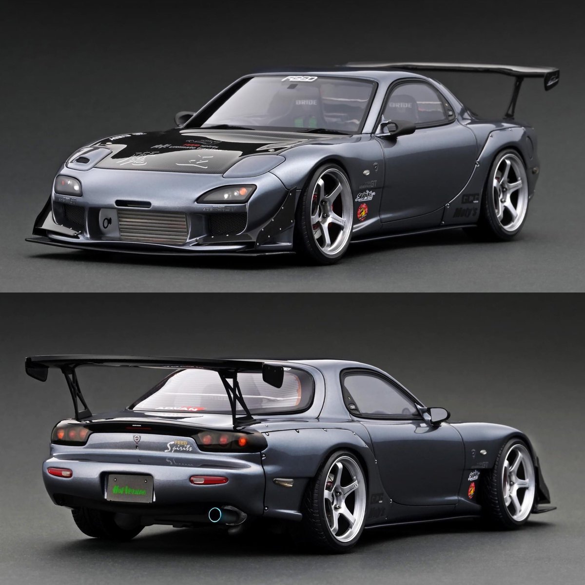 明日！！1/18スケールWEB限定モデル「FEED RX-7 (FD3S) 魔王」受注