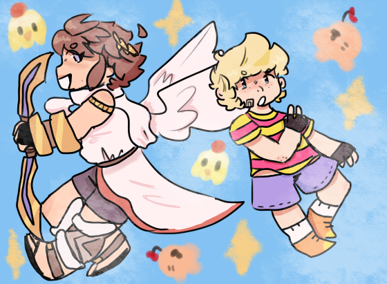 them ^_^
#kidicarus #mother3