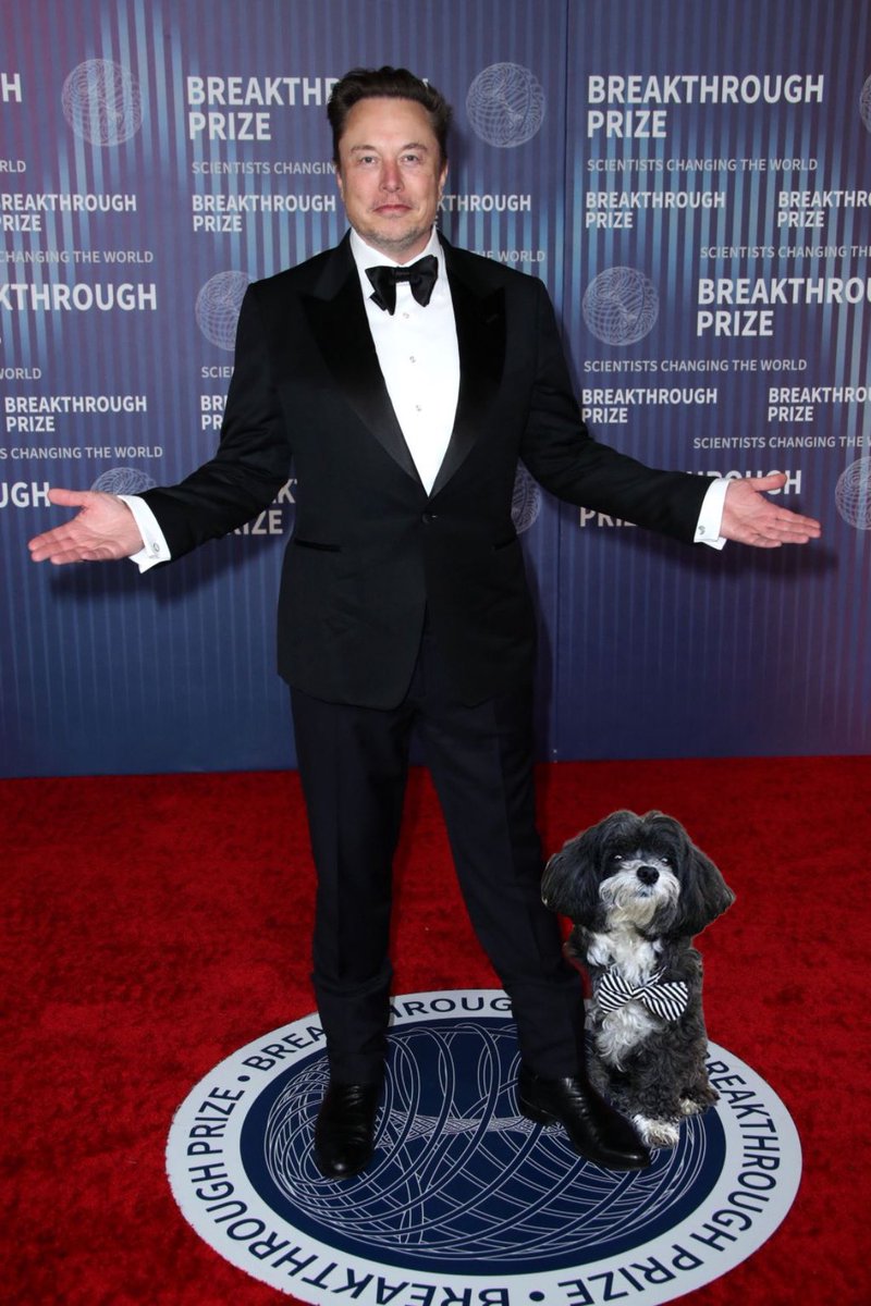 When @elonmusk takes you to the 10th Annual Breakthrough Prize Ceremony 🐶 🤷‍♂️ $MARVIN