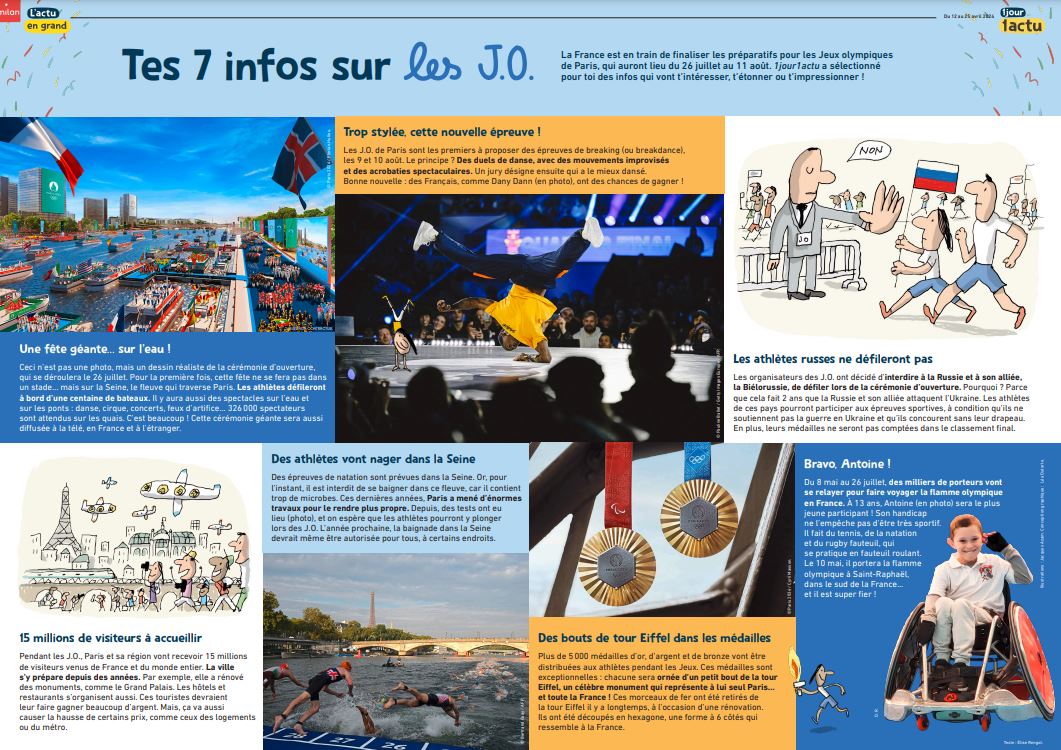 #Enseignants : téléchargez gratuitement le poster et la fich pédagogique de l'actu en grand 👉1jour1actu.com/espace-enseign…

#jo2024 #paris2024