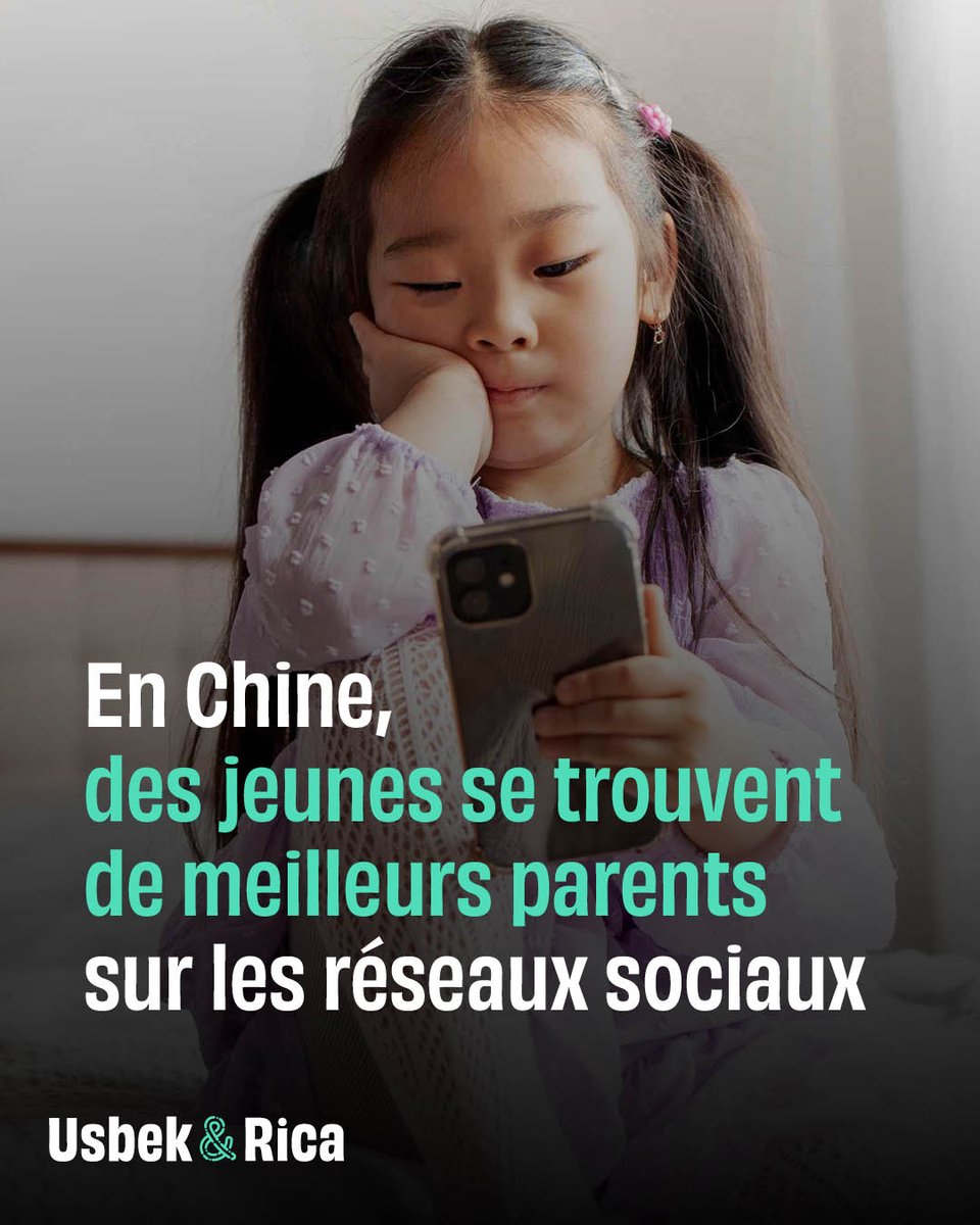 En Chine, des influenceurs devenus « parents numériques » à plein temps, mettent en scène leurs interactions par écran interposé et jouent le rôle de famille de substitution auprès de jeunes en manque d’affection. Un phénomène qui n’est pas sans risque 👇 usbeketrica.com/fr/article/en-…