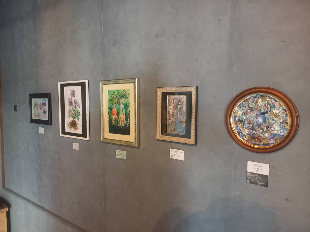 yamanaka_ayako's tweet photo. 参加中のgalleryhydrangea企画展「Silent Science」最終日となります。
夫が展示を観に行き、会場風景を撮ってきてくれました。オーナーさまお忙しい中ご対応くださりありがとうございます🙇♀️
#galleryhydrangea
#SilentScience https://t.co/mP7DJB3jQL