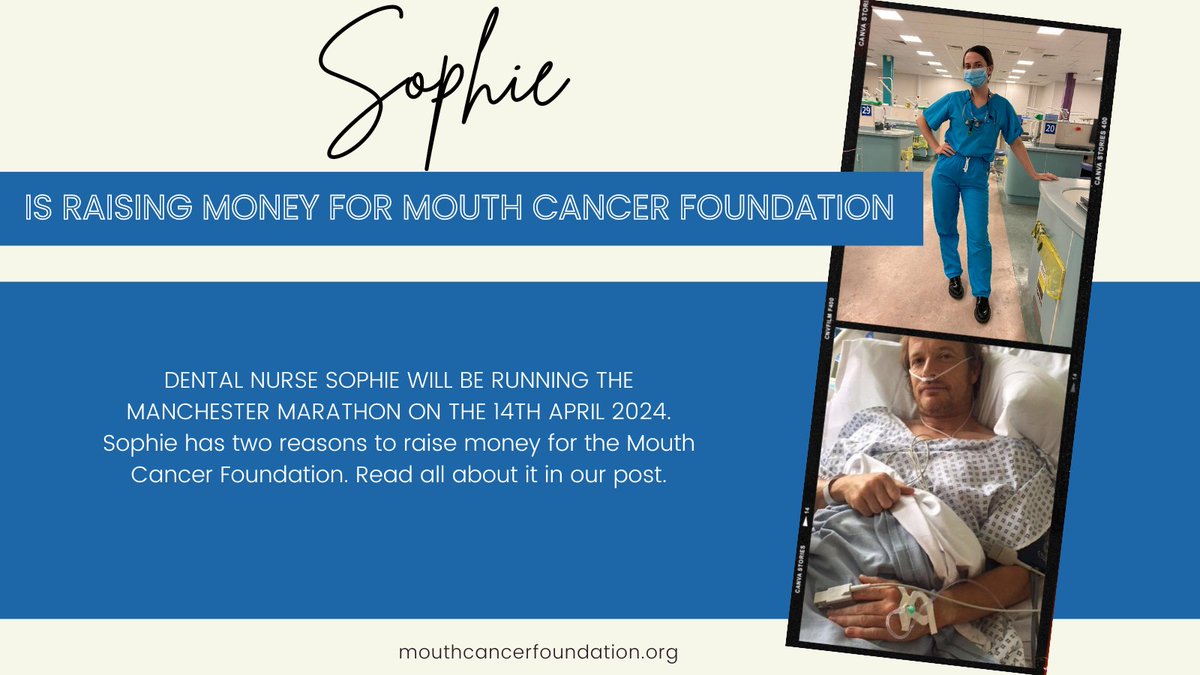 Good luck to Dental student Sophie who is running the Manchester Marathon today! There is still time to support Sophie, visit her Just Giving page…#fundraiser #awareness #marathon