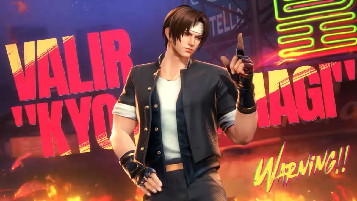abyssal_mlbb's tweet photo. Valir "Kyo Kusanagi" Model Sneak Peek https://t.co/Qoe05TmYlg