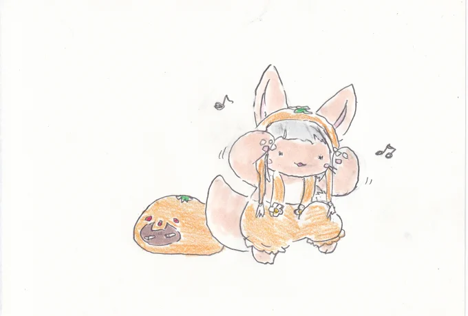 ウェイウェイオレンジデー。#イラスト #メイドインアビス 