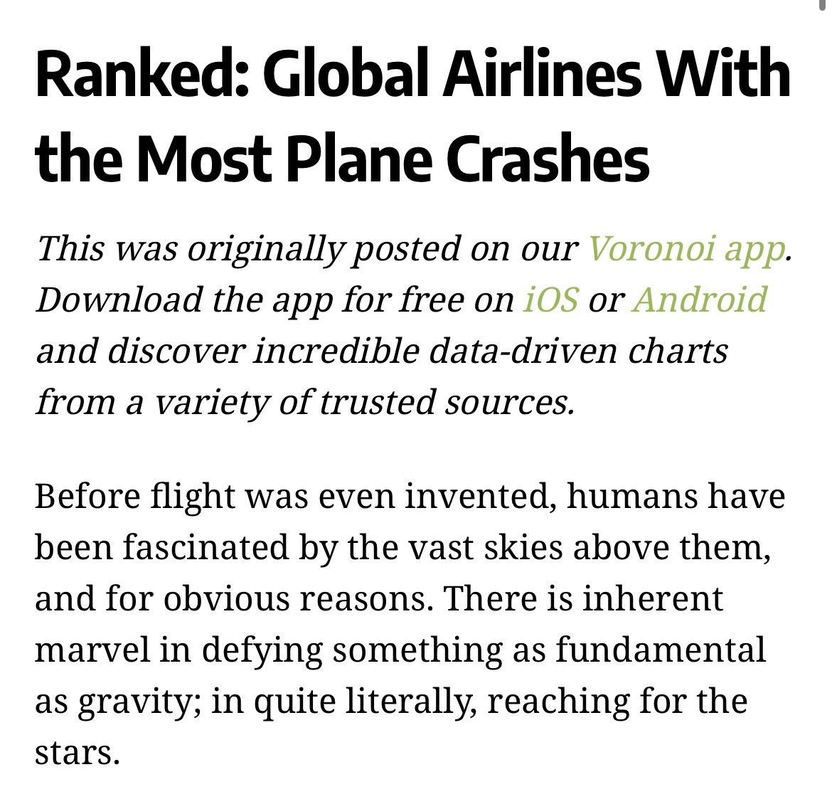 Imagine if plane crashes were also called plane “accidents”