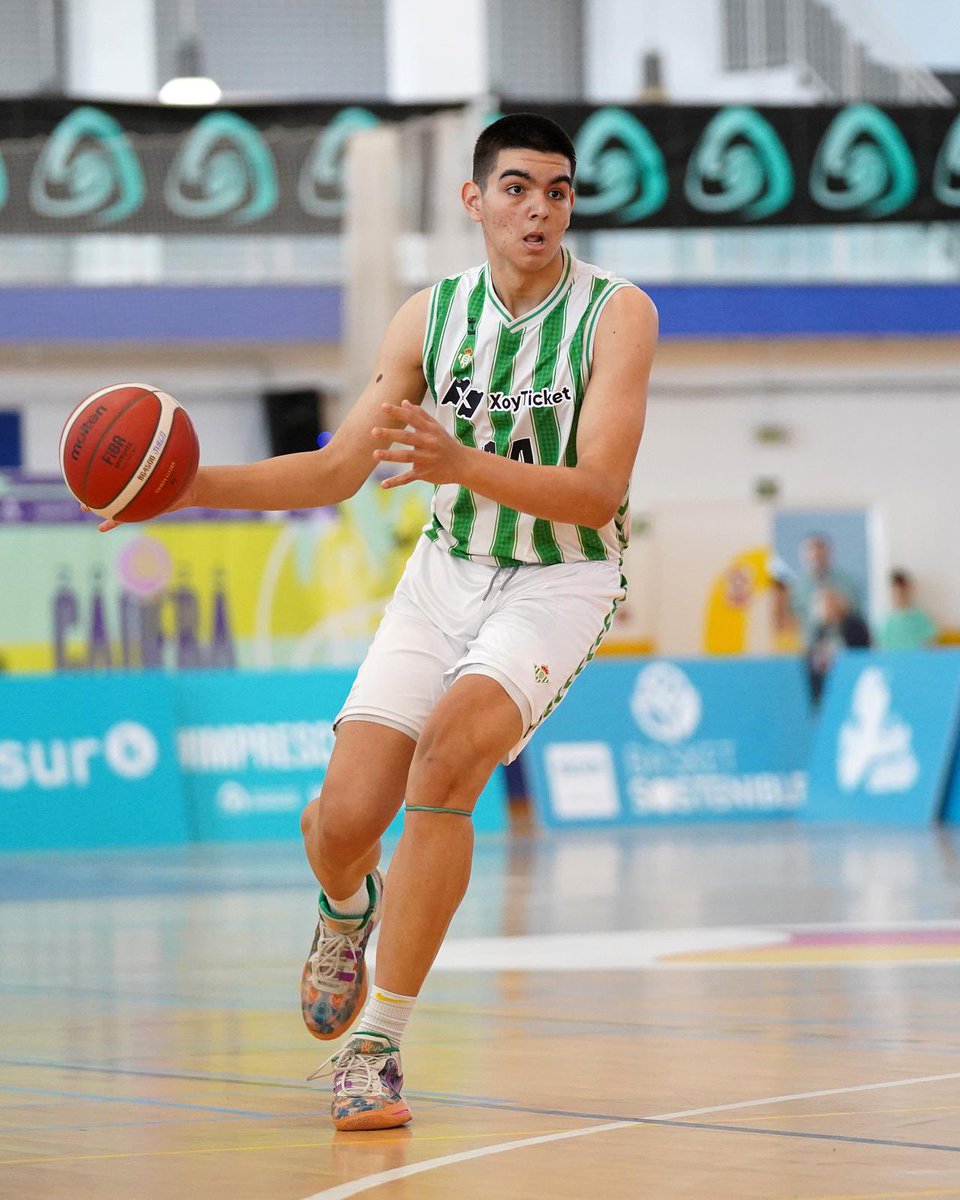 BetisBasketAcad's tweet photo. 🔝¡Hoy es el día de la GRAN FINAL del #CADEBAJM2024! ¡Vamos Betis! 💚
🏆 Campeonato de Andalucía Junior
🆚 Unicaja Andalucía
🕣12:00 horas
📍 Pabellón Rubén Ruzafa
📺 https://t.co/6bfDJlHtzG https://t.co/0qDcUggXUe