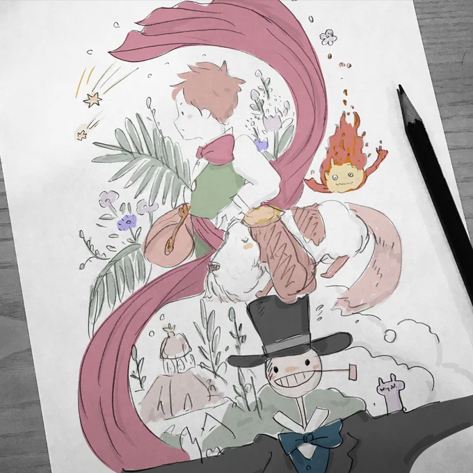 #一次創作作家のファンアート 