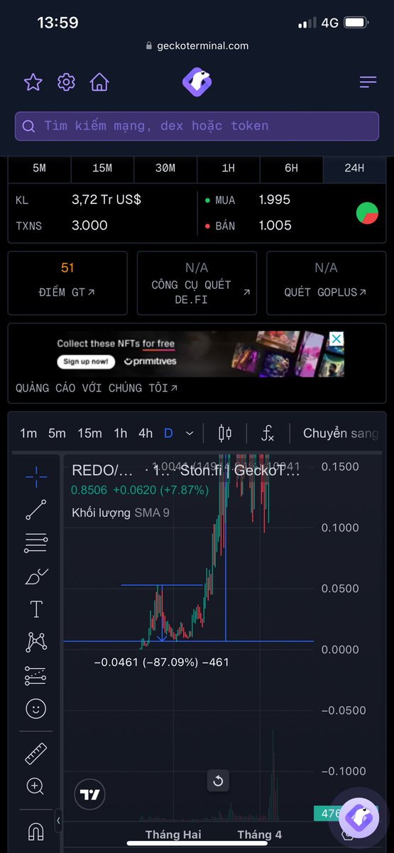 TheLumosUG's tweet photo. ULTI: 
- Hình đầu tiên là Redo sau khi giảm hơn 80% và phá đỉnh
- Hình 2 là chart @BTC25
Không phải ngẫu nhiên mà Redo và BTC25 đều nằm trong list con cưng mua hold và nhận air của Ton.
- Ví Ceo Ton cũng ghi nhận có token @BTC25_Tonminer 
- Cap Redo 90M - Cap BTC25 3M
Đây là bài Hasagi cuối cùng để gửi tới các idol.
Tao sẽ tag hết những người anh em member muốn tag: @LeninUGReal @chutraiga @Sodanguyen99 @RyanNguyenHC @I_AM_PEPEE @elonmusk