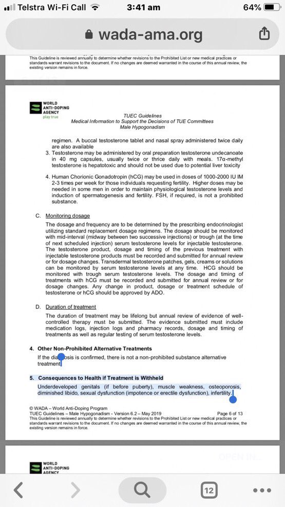 @SmilerTurner @runthinkwrite @sharrond62 @WorldAquatics @MightyCaster @RogerPielkeJr XY chromosome athlete(s) sole primary hormone testosterone.
- XY athlete(s) cannot have elevated testosterone 
- XY athlete(s) cannot have Hyperandrogenism. XY athlete(s) are effected by low testosterone. Hypogonadism’, and impacts the XY physiology.