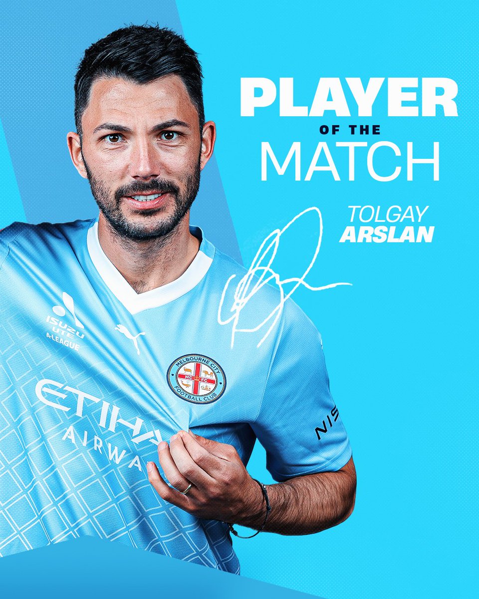 A stunning hat-trick and a complete joy to watch 😍 ⭐️ Tolgay Arslan is today's Player of the Match! #MCYvPER