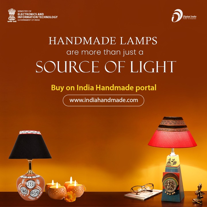 Buy handmade lamps made by Indian artisans on indiahandmade.com
#DigitalIndia @Indiahandmade_ @DigitalIndiaCrp