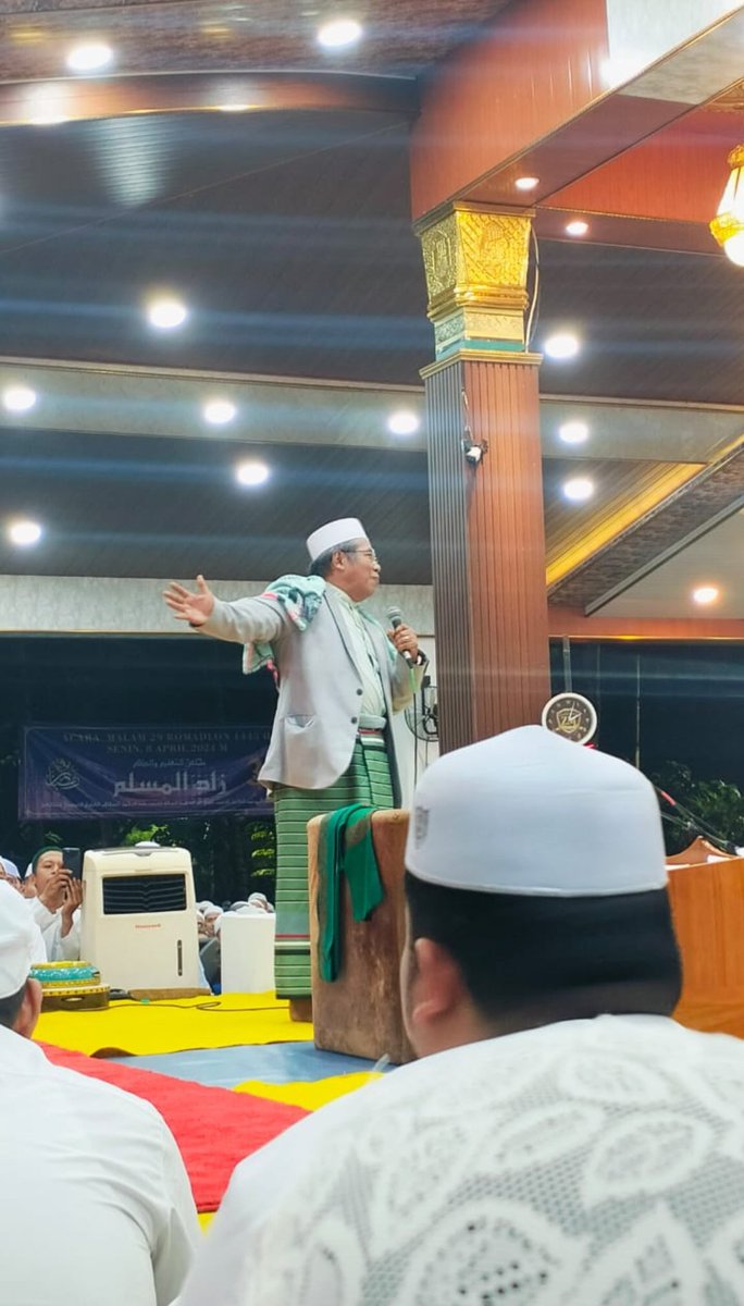 Hr Senin,8 April 2024 jam 02:00wib(Dinihari Midnight) Ceramah ke-2''Event Malam 29 Romadhon'Majelis Zaadul Muslim di - Citayam,Bogor