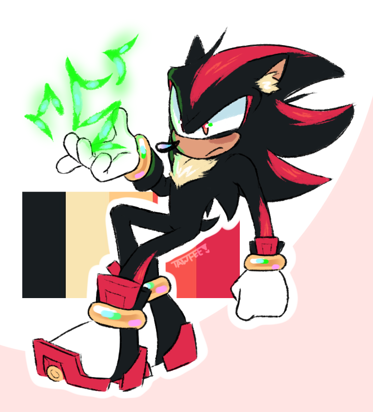 graaa caption
#SonicTheHedgehog #ShadowTheHedgehog