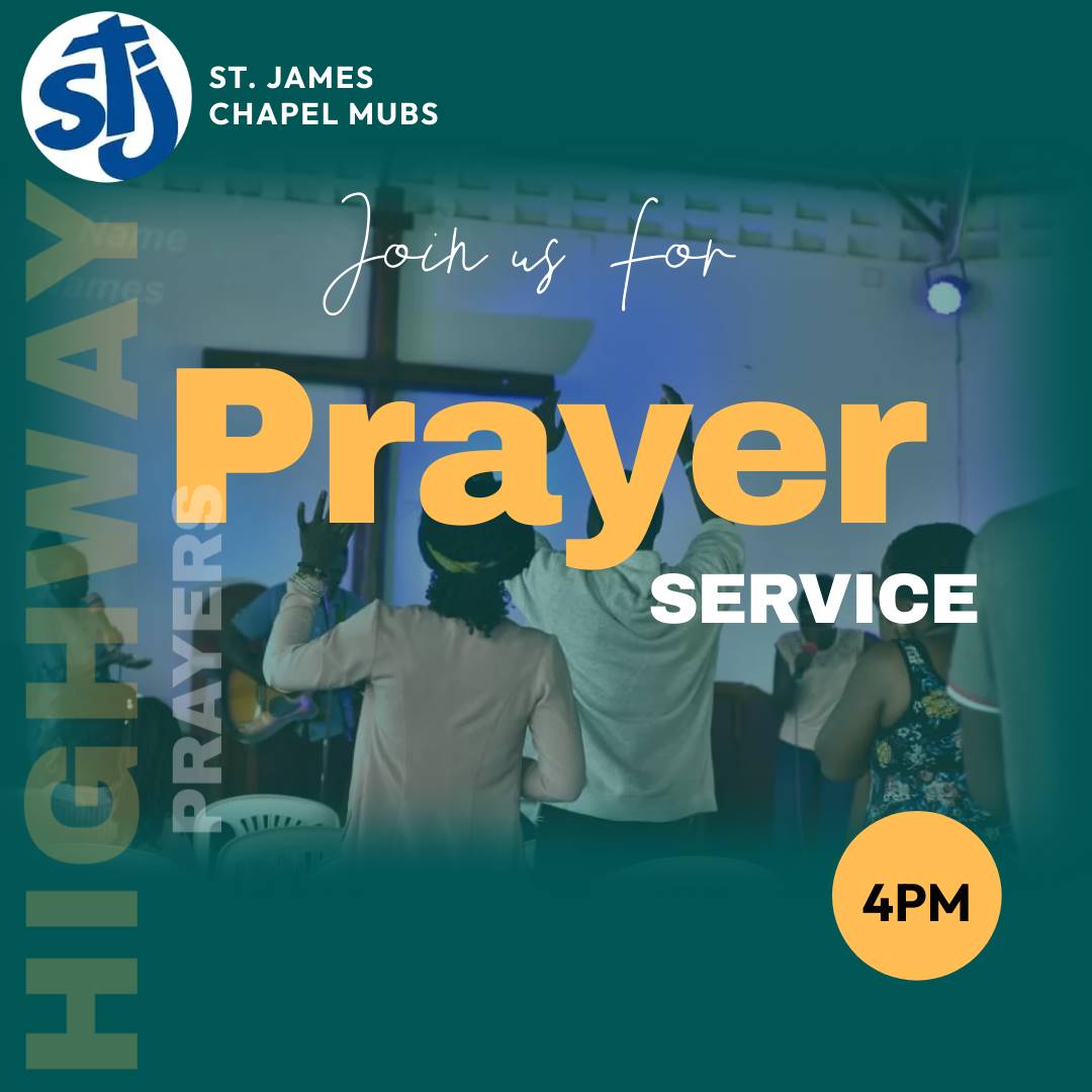 Beloved of God, we invite you to join us for High Way prayers today at 4pm. God bless you with Psalm.18. Amen and Amen