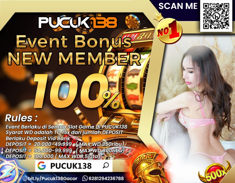 pucuk138's tweet photo. Seiring ramainya gosip seputar Tel Aviv, Perang Dunia III, Irone Dome, Plat F 1211 YG di Bandung Sita Siksa Kubur Jennifer Pucuk138 ingin memberikan bonus 100% kepada kalian yang ingin bermain slot.
.
Link = https://t.co/b44LJDJ5bk
#pucuk138 https://t.co/61B615kYbx