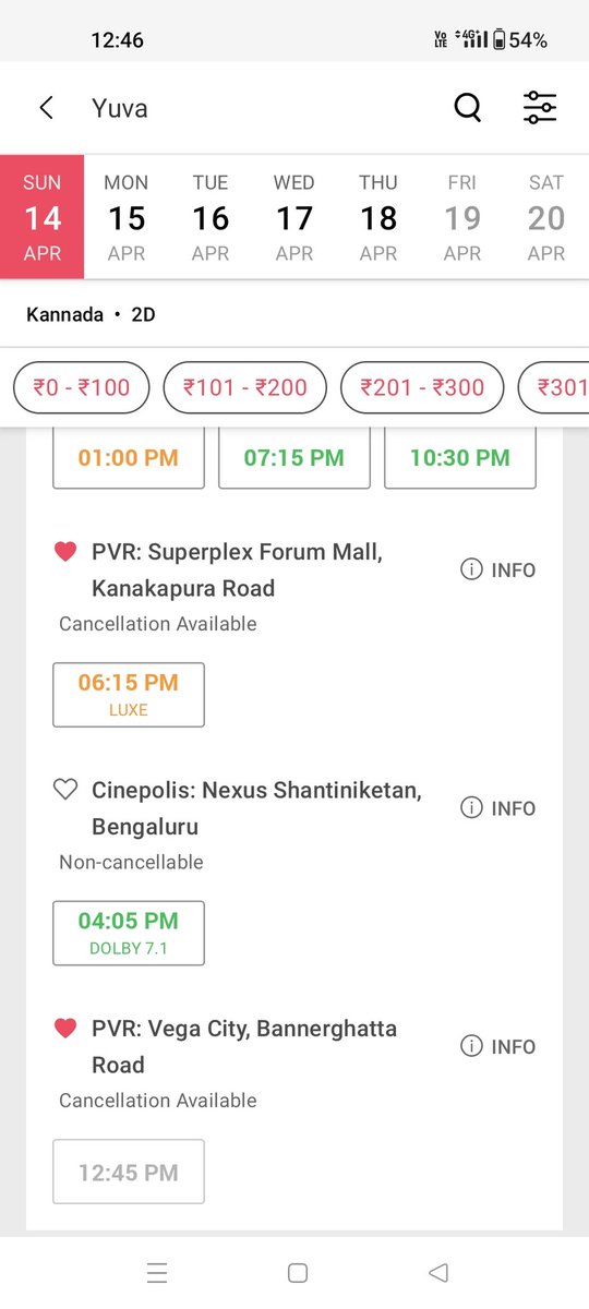 Yogeesh19394215's tweet photo. #Yuva movie today Bengaluru & mysuru excellent bookings 💥💥💥
Bengaluru - 8shows FF
Mysuru - 6shows FF
Rok - 2shows FF
Total - 16+Shows Fastfillings 💥💥
Most success longest run movie in recent time after #Kaatera 🔥🔥🔥
#YuvaRajkumar
#FamilyBlockbusterYuva
@yuva_rajkumar https://t.co/PsKqoa3SIO