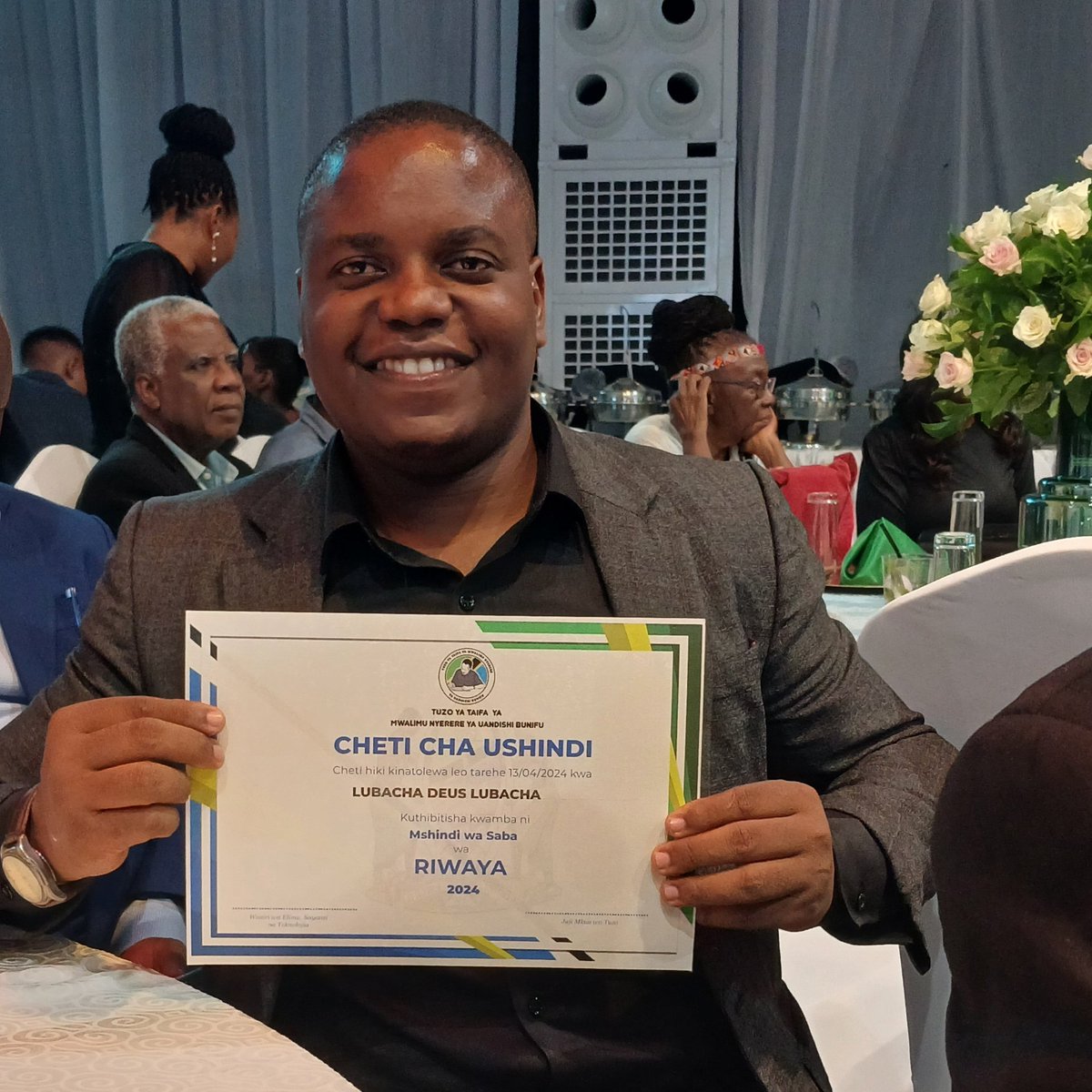 Lubachadeus's tweet photo. Grateful. Seventh place. @tuzonyerere https://t.co/0ALVCvOkke