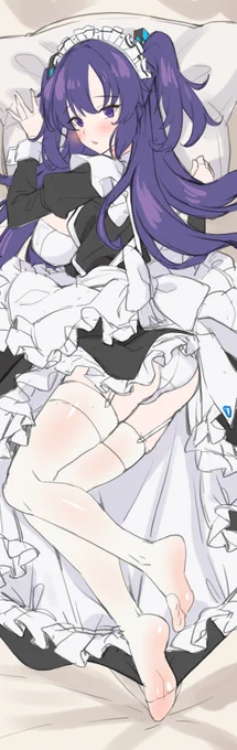 起きて、ユウカちゃん抱き枕の裏のラフも描いた。そろそろ仕事に戻る時間だ。 