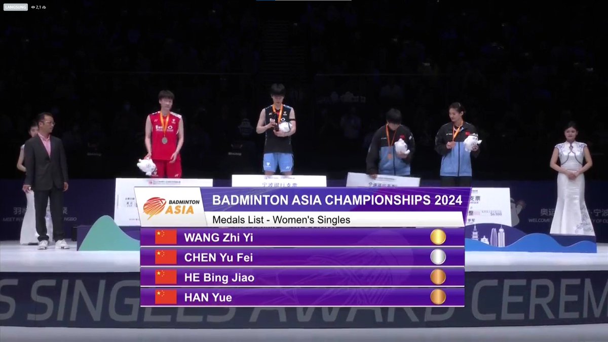 Congrats Wang Zhi Yi! #BAC2024