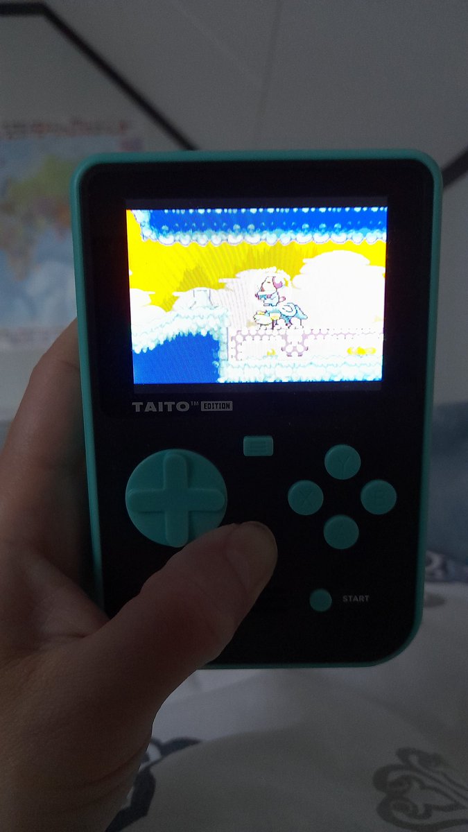SwedishGamester's tweet photo. #GoodMorningWorld! It's #sunday and quite windy outside so I'm #StayingInBed and start my day with a little #EarlyMorningGaming on my #SuperPocket while listening to the latest #Evercade podcast from @Evercade_Effect @LinkYoung_PS @CrowContinuum and @ever_canadian.
#HaveAGoodDay! https://t.co/U5bvcXGmRi