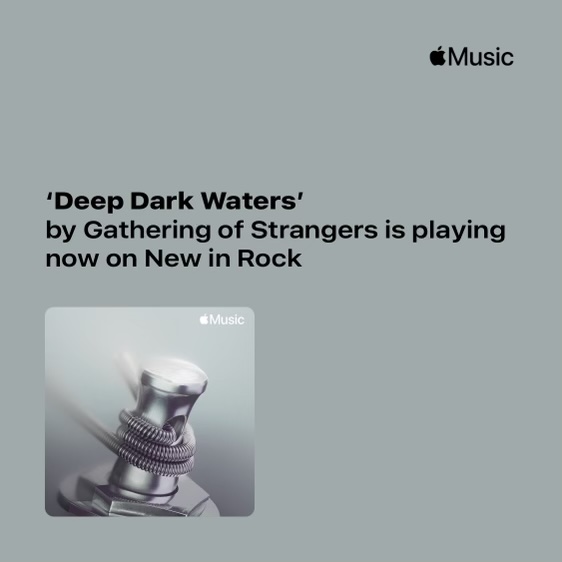 DEEP DARK WATERS @AppleMusic 💙