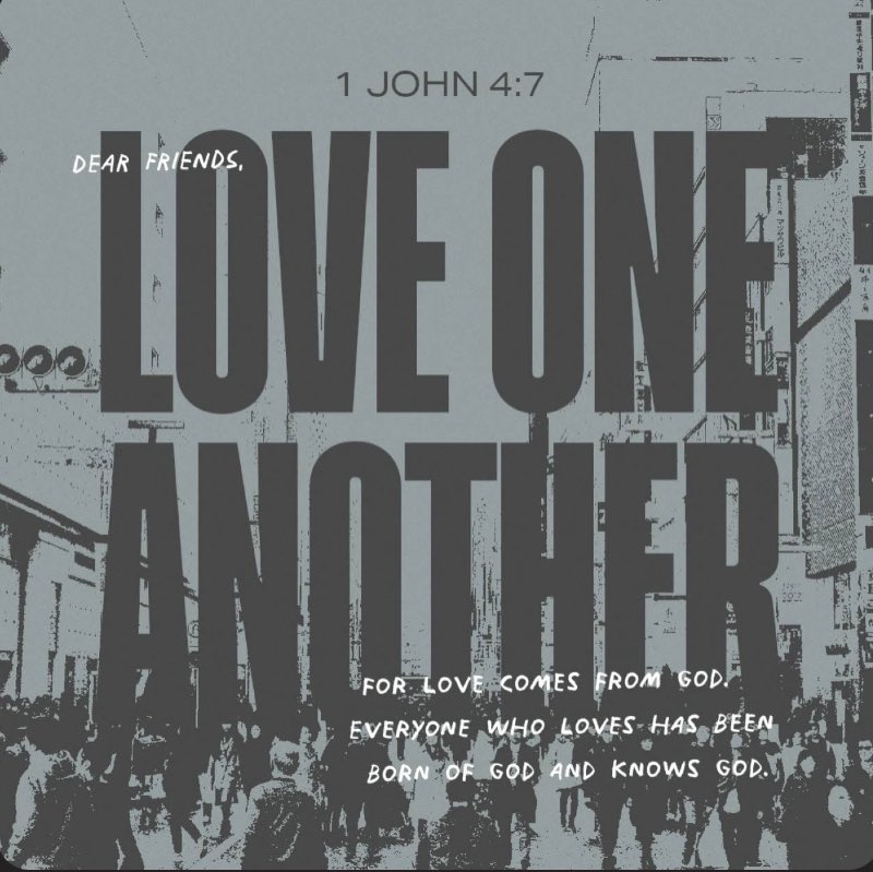 HeLeftThe_99's tweet photo. 🤍🇮🇱 ”Those who are loved by #God, let his love continually pour from you to one another, because God is #love. Everyone who loves is fathered by God and experiences an intimate knowledge of him.“
1 John 4:7 https://t.co/VlCvWzemvu