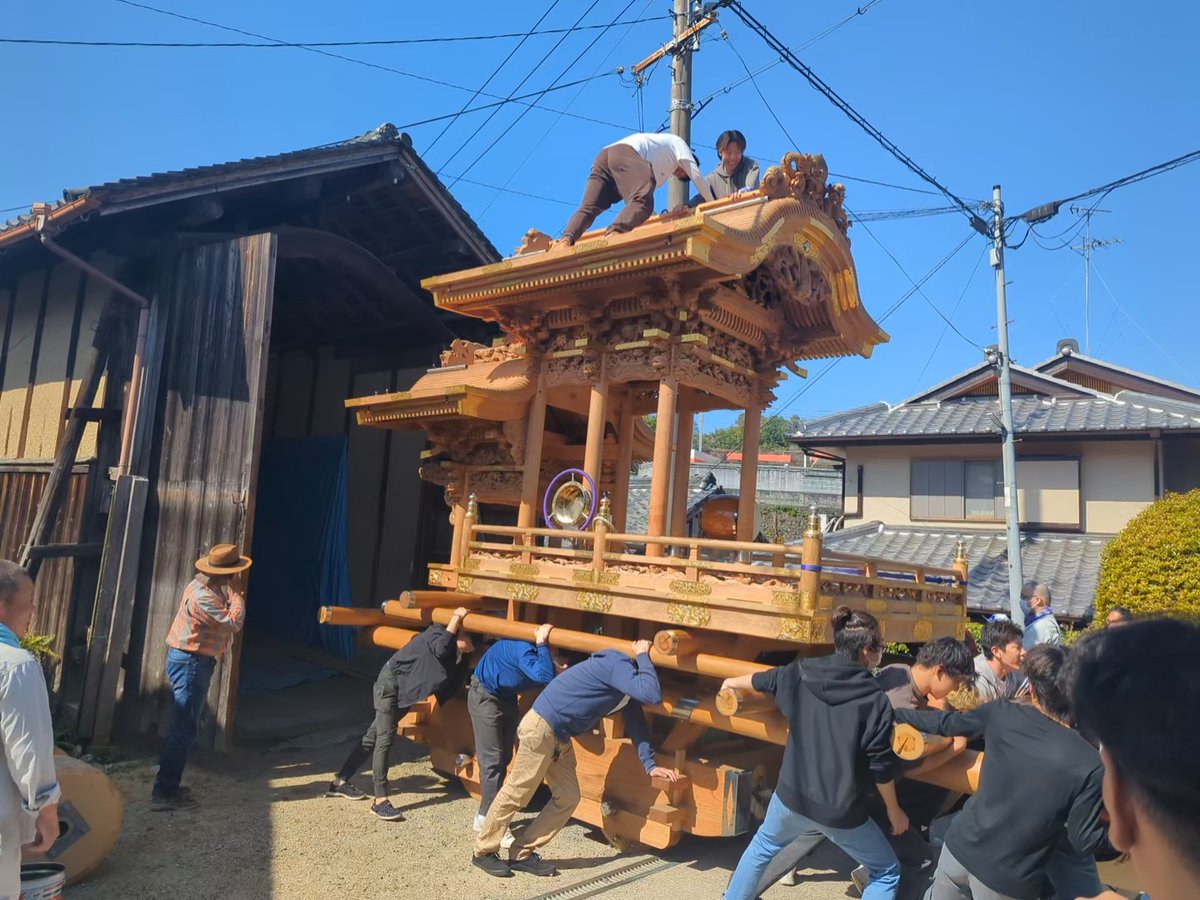 kiyoharu0407's tweet photo. 本日、朝から千早赤阪村森屋の抜魂式を撮影
同時刻に河南町東山と奈良県広陵町平尾も抜魂式が行われました https://t.co/lVxiZJYqYo
