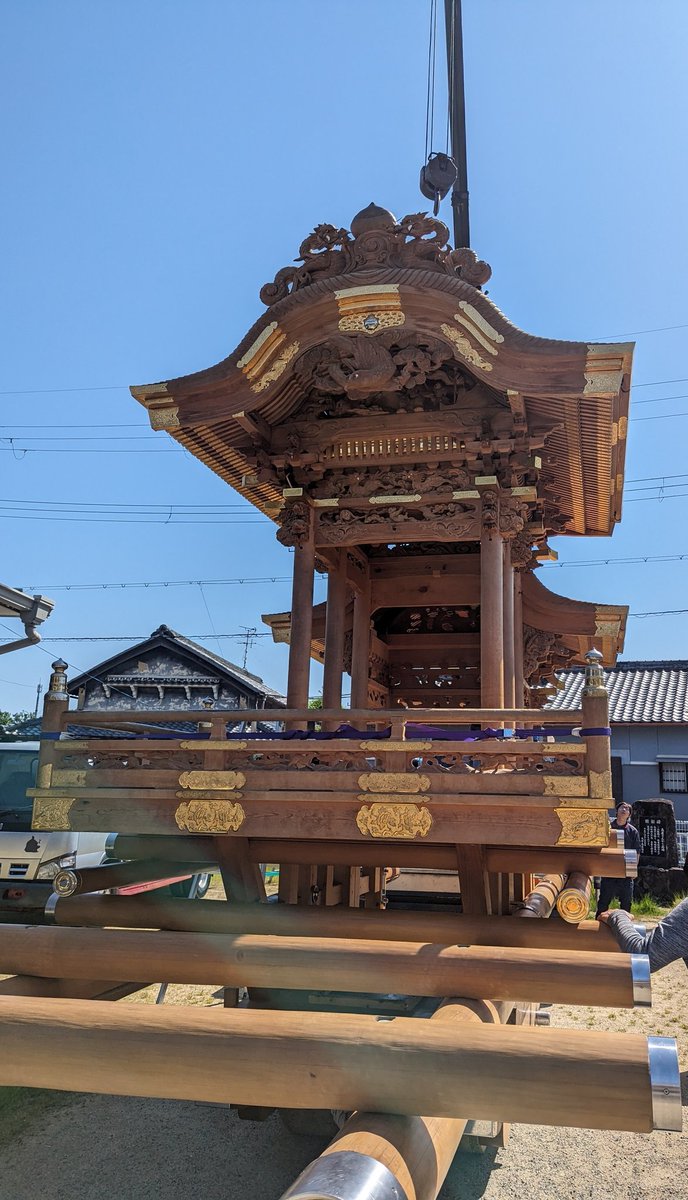 kiyoharu0407's tweet photo. 本日、朝から千早赤阪村森屋の抜魂式を撮影
同時刻に河南町東山と奈良県広陵町平尾も抜魂式が行われました https://t.co/lVxiZJYqYo